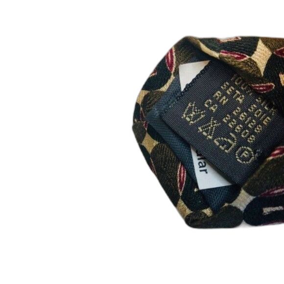 AKA Eddie Bauer Silk Tie Boho Classic - Picture 3 of 4